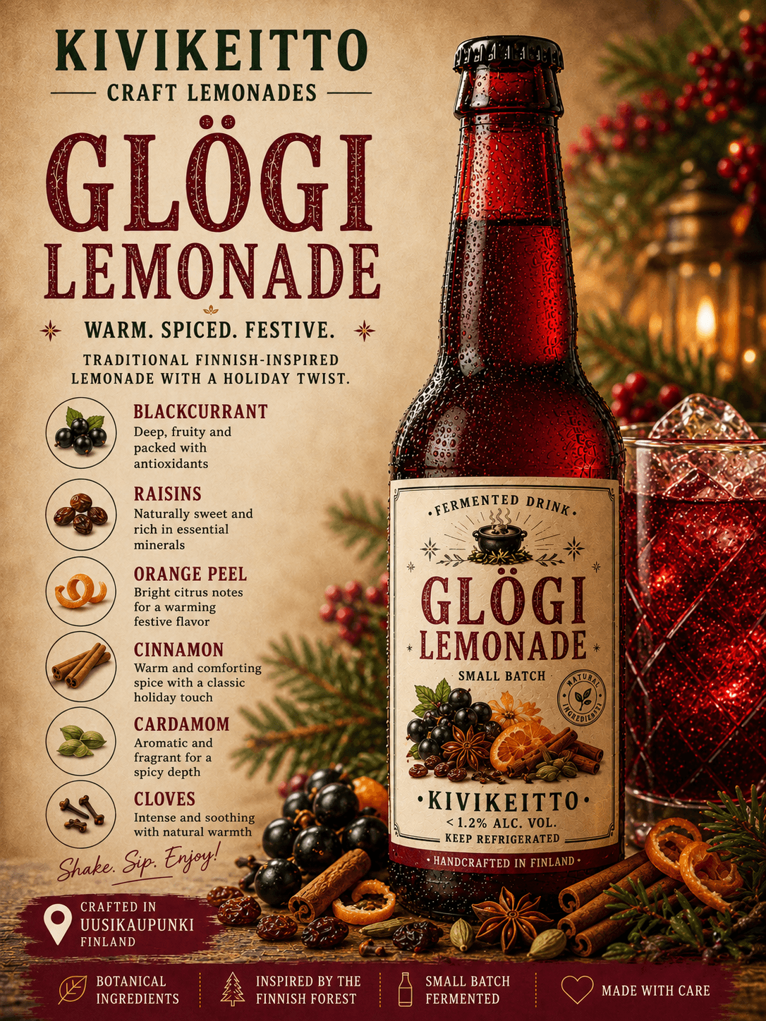 Glögijuoma posteri - KiviKeitto
