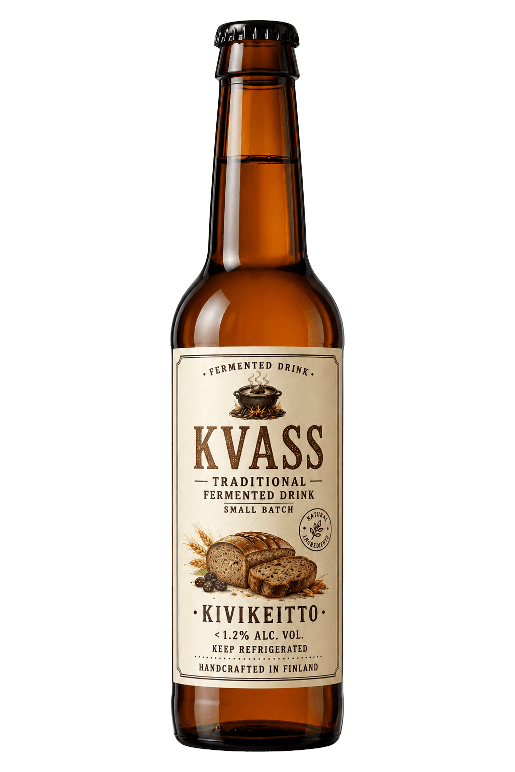 Kvassi - KiviKeitto fermentoitu juoma