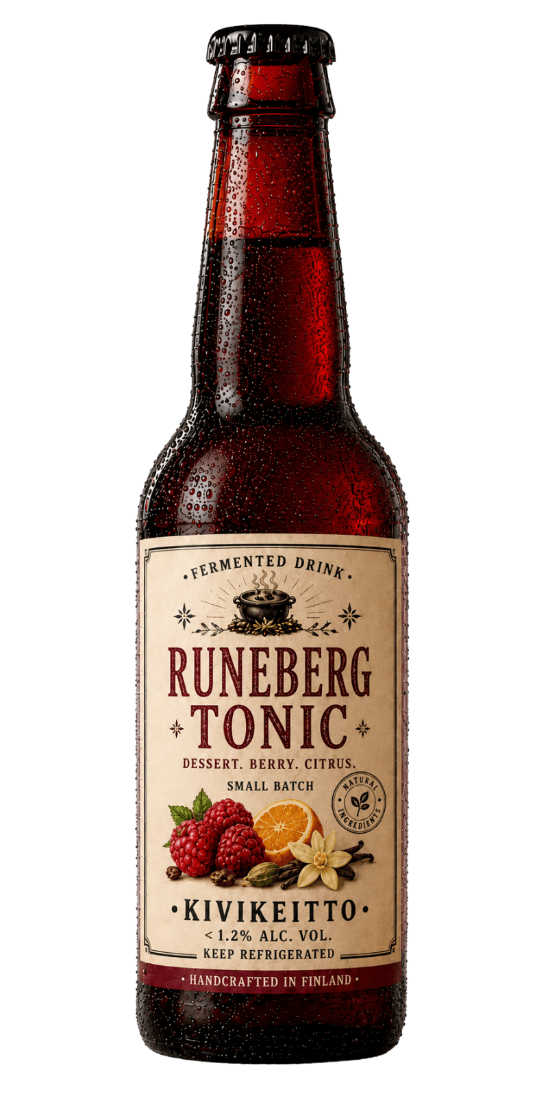 Runebergin tonic - KiviKeitto fermentoitu juoma